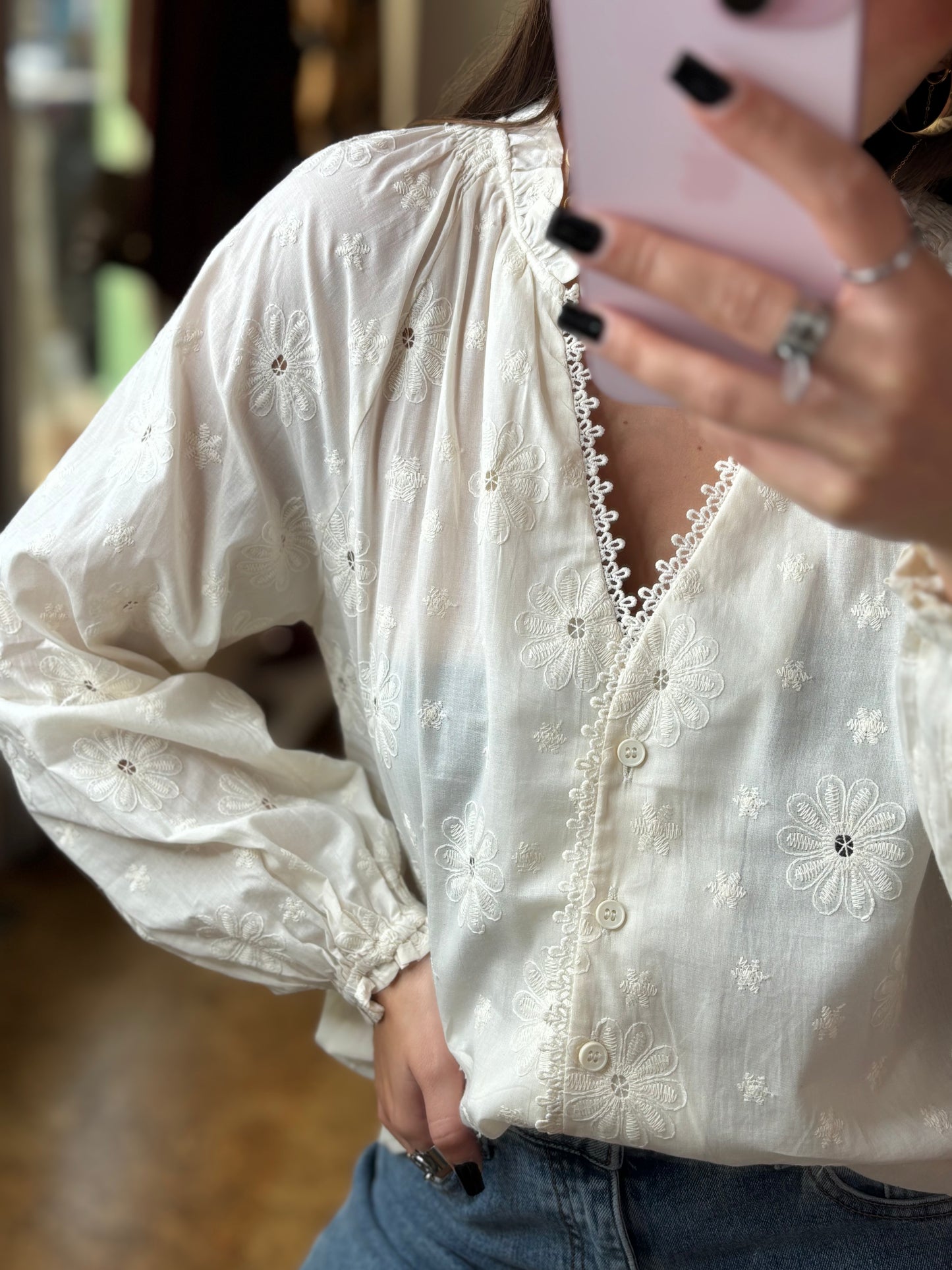 Blouse Luciole dorée