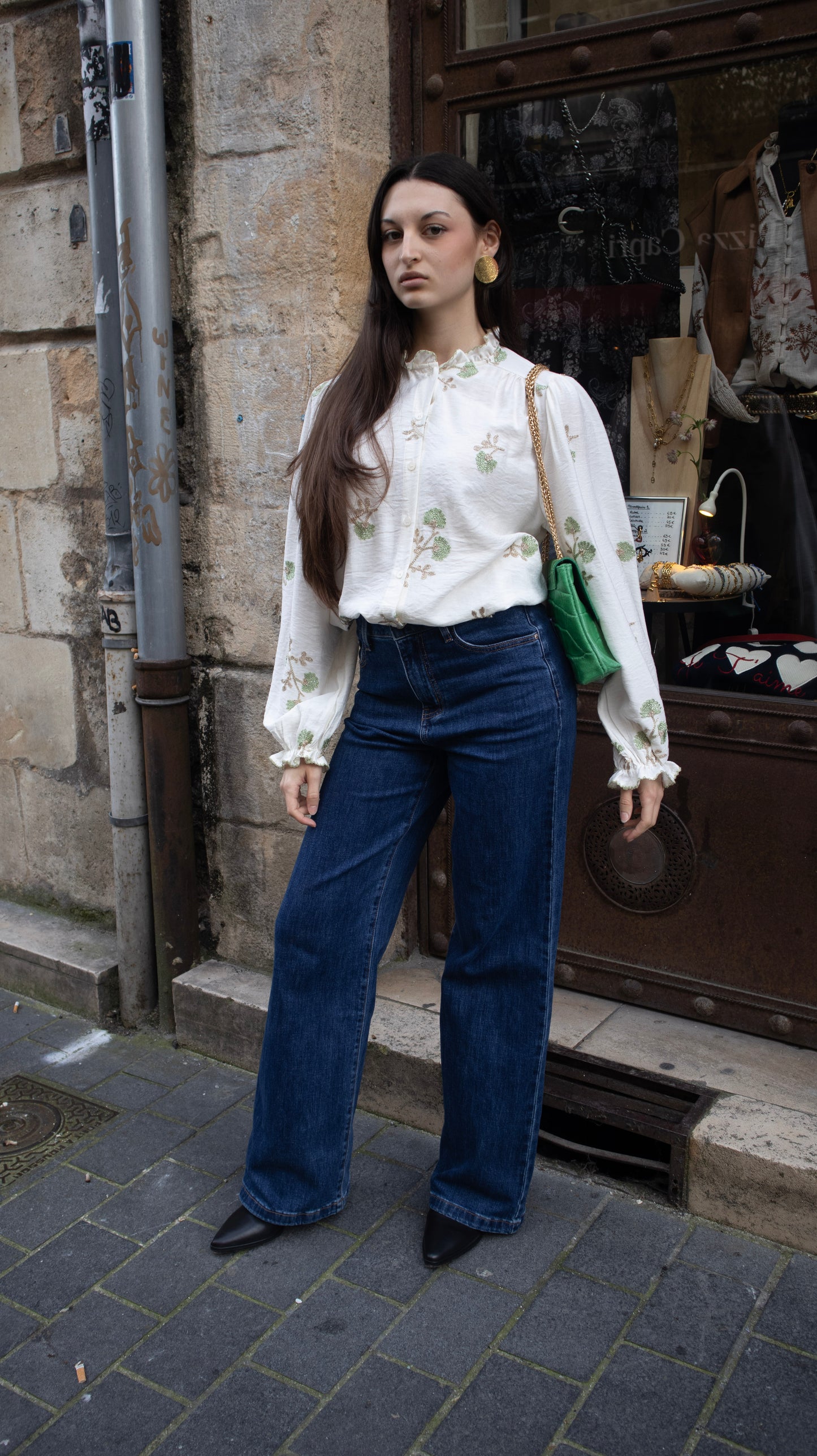 Chemisier branches Ophélia