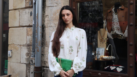 Chemisier branches Ophélia