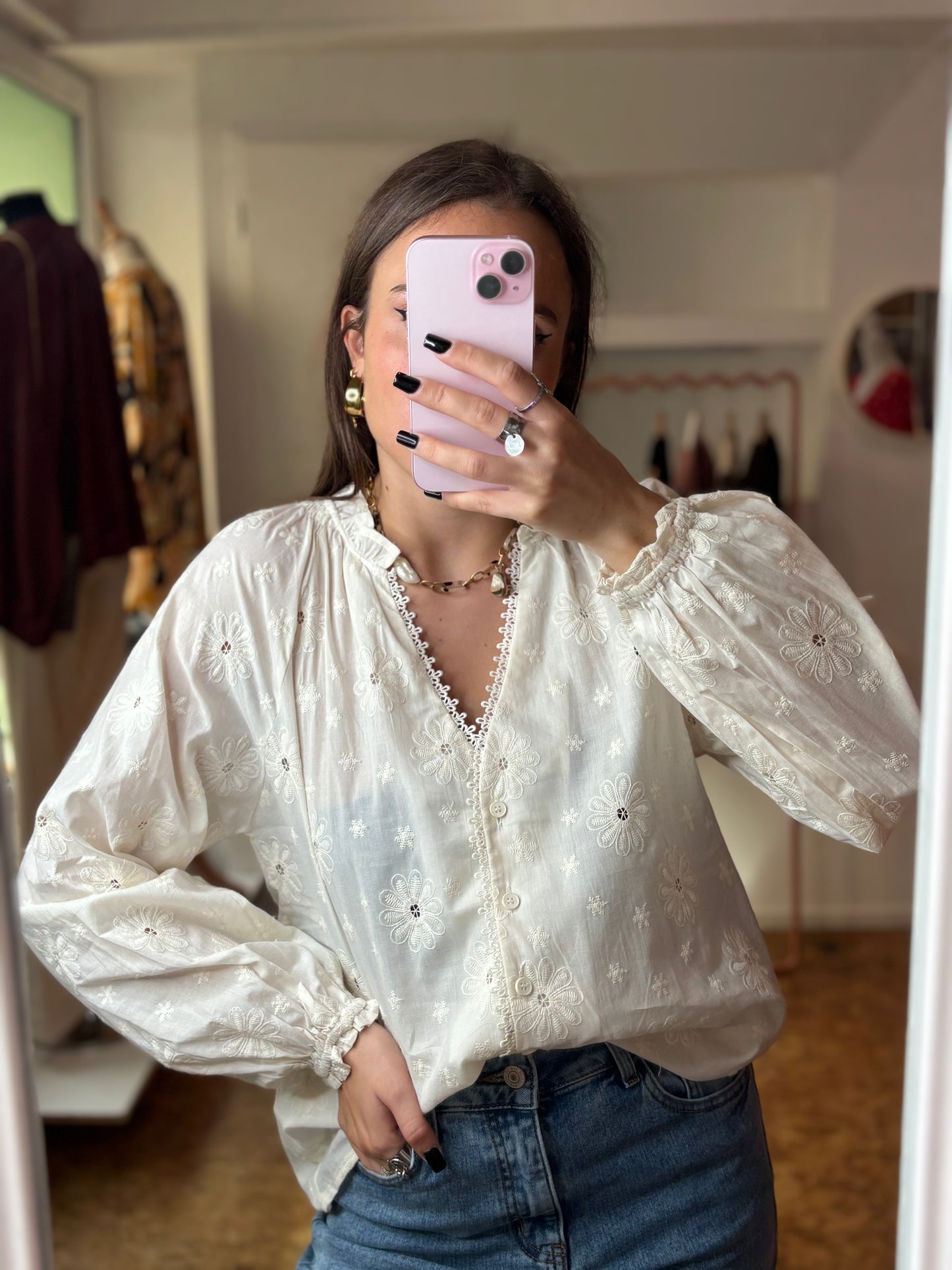 Blouse Luciole dorée