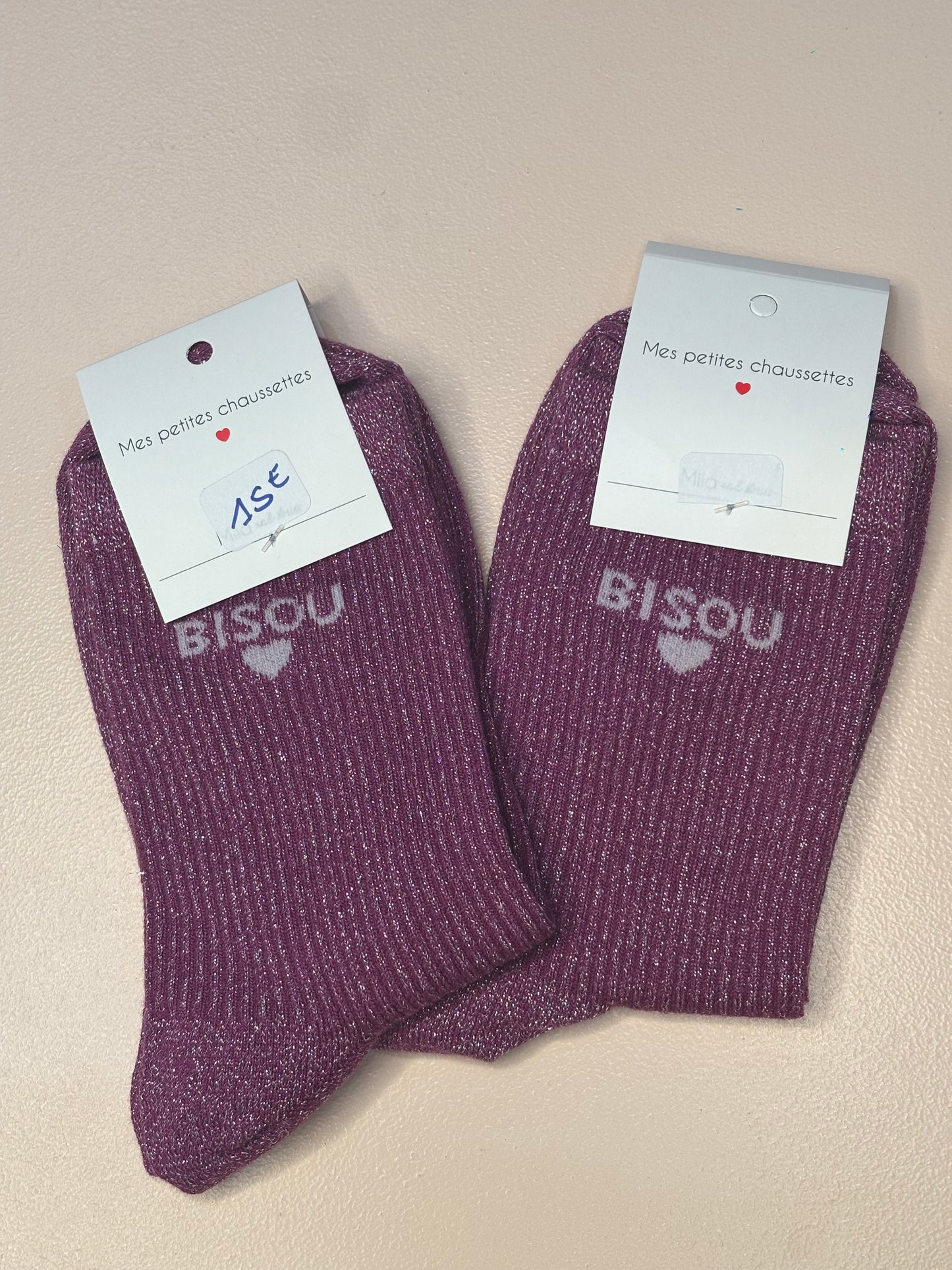Chaussettes pailletées Douceur de Lune
