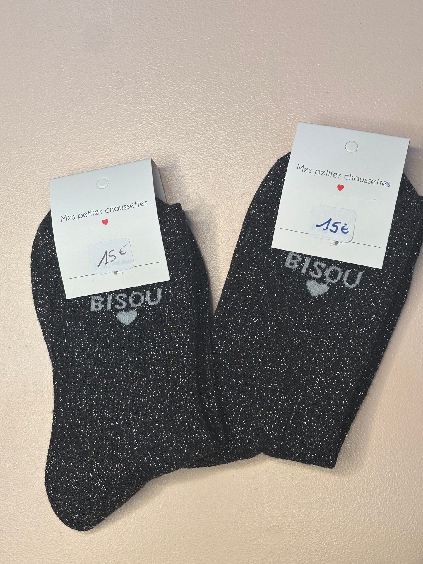 Chaussettes pailletées Douceur de Lune